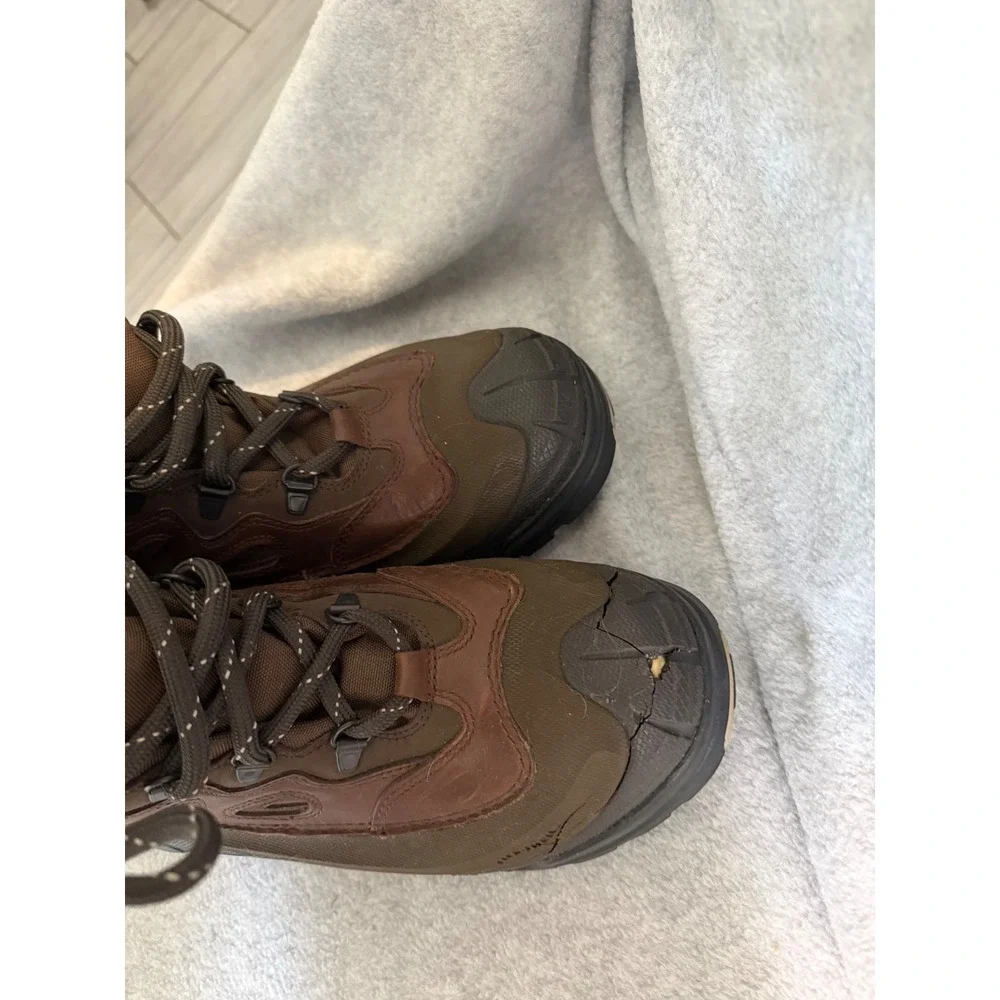 Columbia Bugabootres FG Mens 11.5 Winter Boots 400g Thinsulate Brown BM1140-238